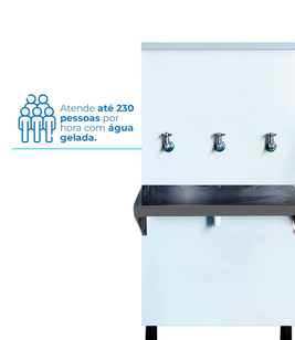 Bebedouro Industrial de 100 Litros - Com Adesivo