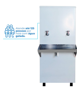 Bebedouro Industrial de 50 Litros Com Adesivo