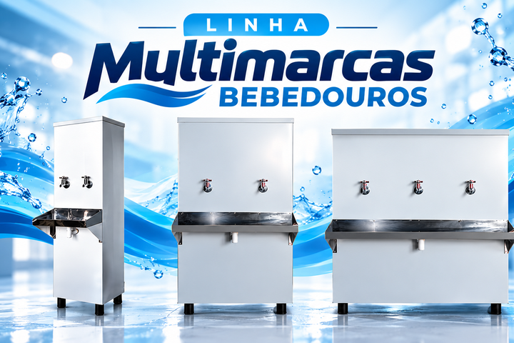 Catálogo Multimarcas Bebedouro: Conheça Todos os Modelos de Bebedouro Industrial