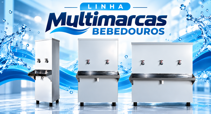 Catálogo Multimarcas Bebedouro: Conheça Todos os Modelos de Bebedouro Industrial