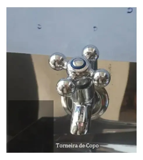 Bebedouro De Água Industrial 25 Litros Adesivado 1 Torneira — foto 4