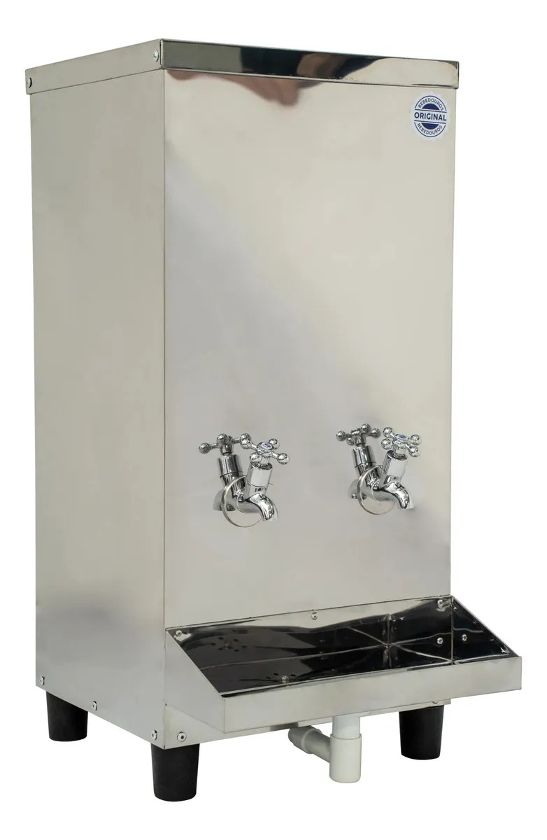 Bebedouro De Bancada Inox 25l + Kit Instalação Inox 220v — foto 1