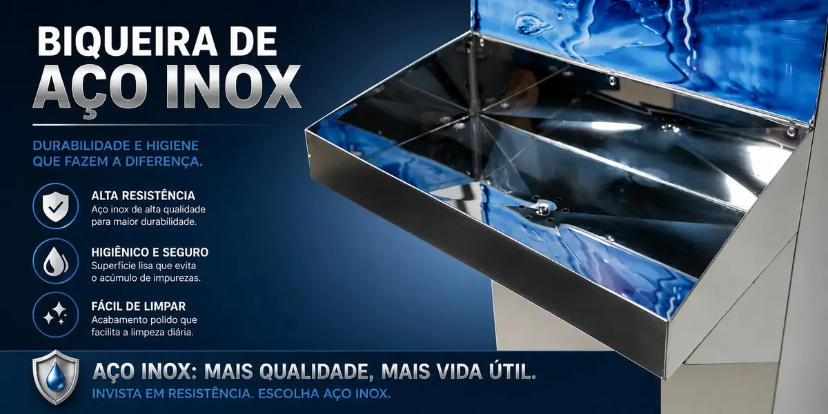 Bebedouro De Bancada Inox 25l + Kit Instalação Inox 220v — foto 5